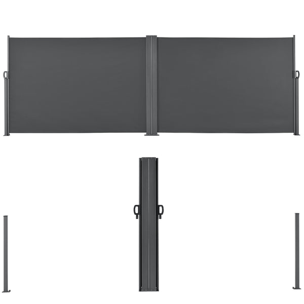 Double Brise-vue Double Pare-soleil Double Garde-vue [pro.tec]