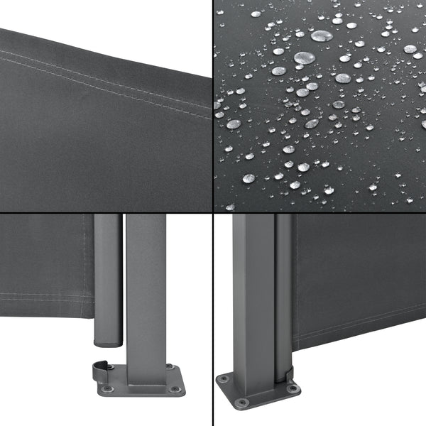 Double Brise-vue Double Pare-soleil Double Garde-vue [pro.tec]