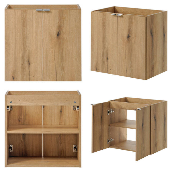 Meuble sous lavabo double NEWPORT 140 x 60 x 40 cm [en.casa] 