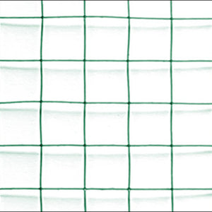 Grillage métallique (4 côtés)(1m x 5m)(vert) Grillage soudé Fil de volière Fil de maillage Clôture [pro.tec]