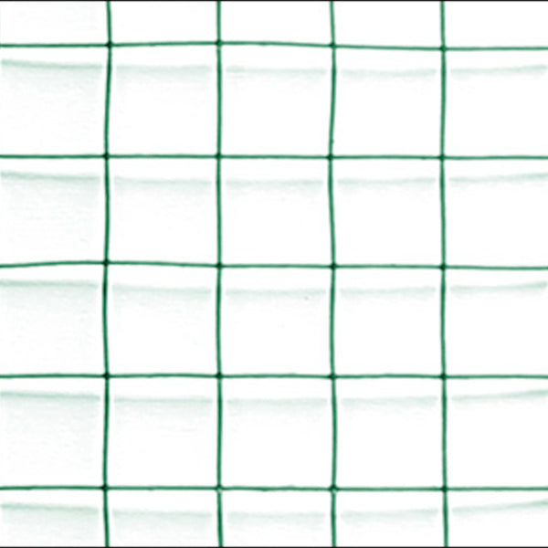 Grillage métallique (4 côtés)(1m x 5m)(vert) Grillage soudé Fil de volière Fil de maillage Clôture [pro.tec]