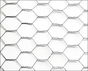 Fil métallique grillagé Volière à mailles hexagonales - 50cm x 10m - galvanisé Fil de fer [pro.tec]