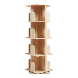 Étagère à livres pivotante Talöpintaa 129 x 40 x 40 cm [en.casa]