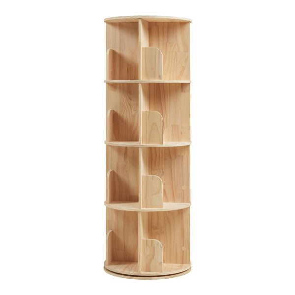 Bibliothèque tournante Chasek [en.casa]