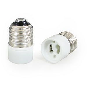 [lux.pro] E27 adaptateur sur socle GU10 adaptateur d'agent lumineux convertisseur ampoule adaptateur adaptateur d'agent lumineux socle d'adaptateur adaptateur de lumière - 1 unité