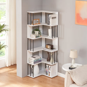 Étagère d’angle Afrel 160 x 54 x 54 cm  [en.casa]