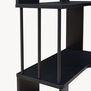 Étagère d'angle Afrel 160x54x54 cm [en.casa]