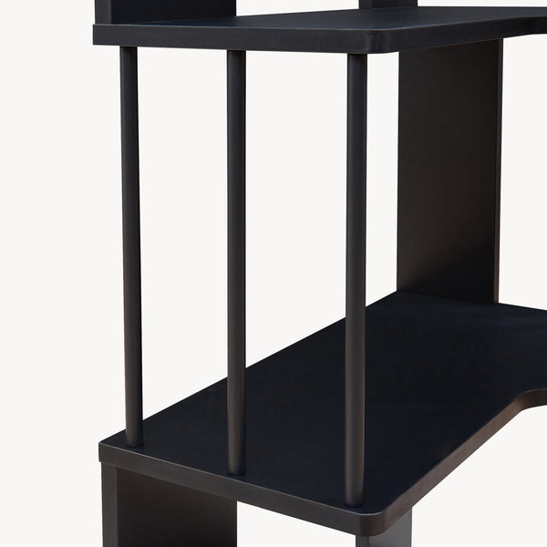 Étagère d'angle Afrel 160x54x54 cm [en.casa]