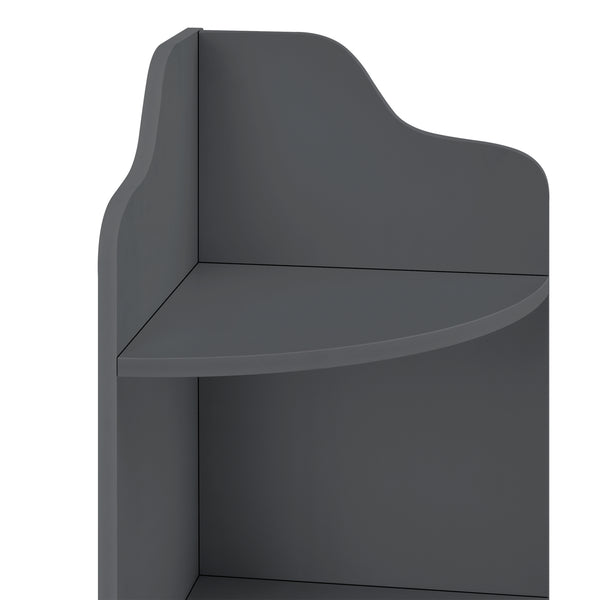 Étagère Angle Bjurholm pour Salle de Bain à 4 Niveaux 90 x 28 x 28 cm [en.casa]