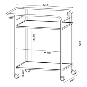 Chariot de service Hole [en.casa]