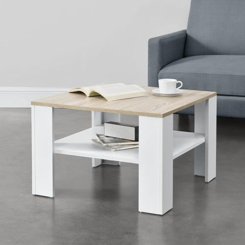 Table basse Aachen 60x60x40 cm en différentes couleurs en.casa