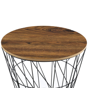 Table d'appoint en métal Codogno lot de 2 en différentes couleurs en.casa