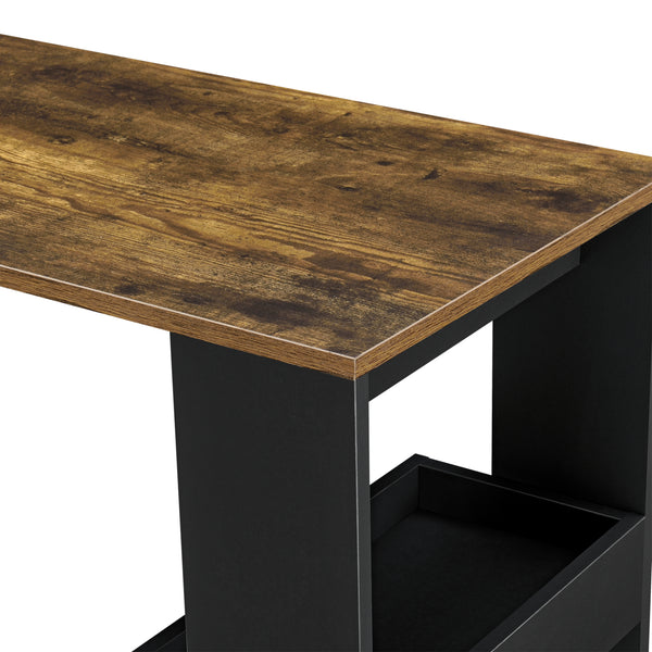 Table de Bar Bromölla 120 x 45 x 106 cm Couleurs différentes [en.casa]