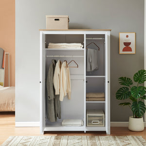 Armoire de chambre Vasand 175 x 120 x 52 cm [en.casa]