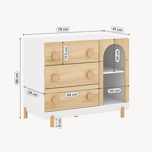 Commode enfant Vaarentaa [en.casa]