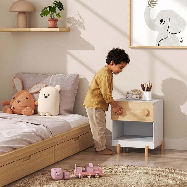 Table de chevet pour enfants Vaarentaa [en.casa]