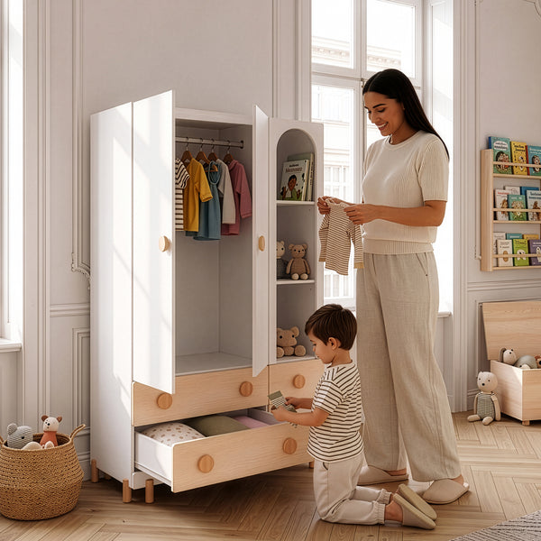 Armoire enfant Vaarentaa [en.casa]
