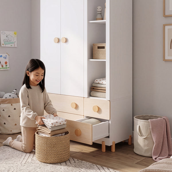 Armoire enfant Vaarentaa [en.casa]