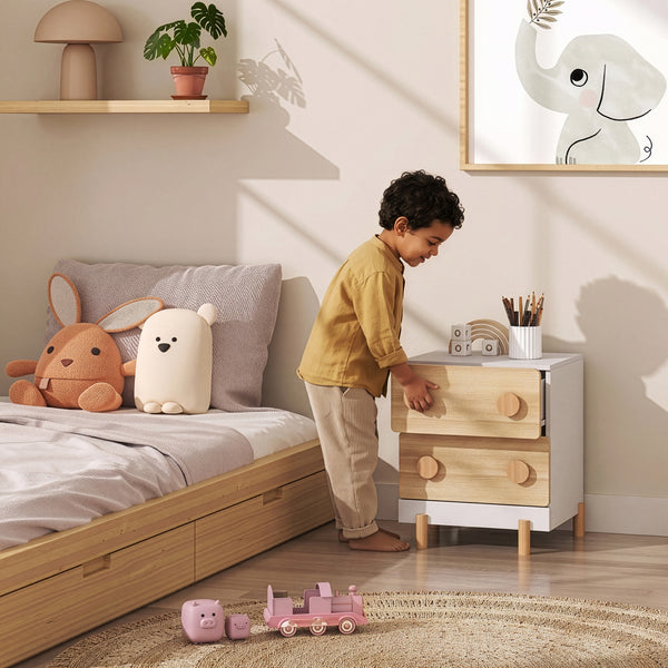 Table de chevet pour enfants Vaarentaa [en.casa]