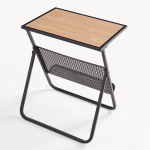 Table d'appoint avec rangement pour journaux Jäller [en.casa]