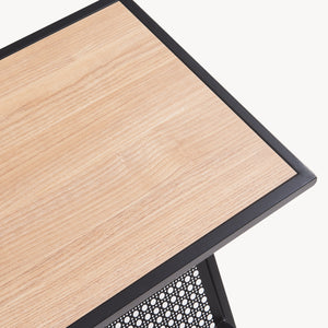 Table d'appoint avec rangement pour journaux Jäller [en.casa]