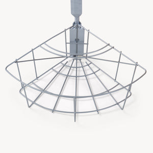 Poubelle encastrable Kollby gris [en.casa]