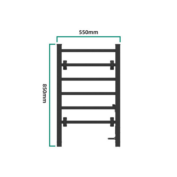 Radiateur sèche-serviettes électrique Savitaipale 85x55cm en différentes couleurs [pro.tec]