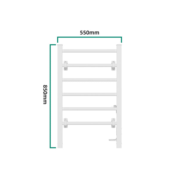 Sèche-serviettes électrique Savitaipale avec radiateur 100W pro.tec