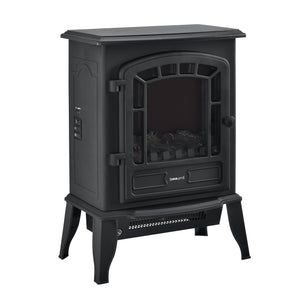 Cheminée Électrique avec Thermostat Température 1000-2000 W [casa.pro]