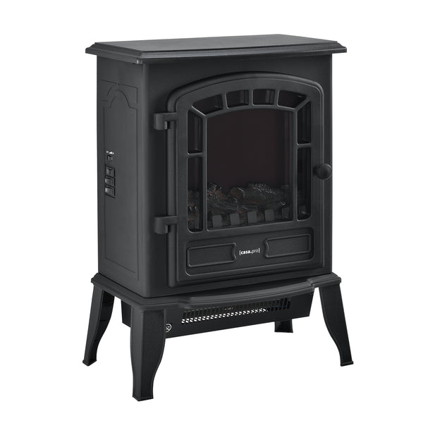 Cheminée Électrique avec Thermostat Température 1000-2000 W [casa.pro]