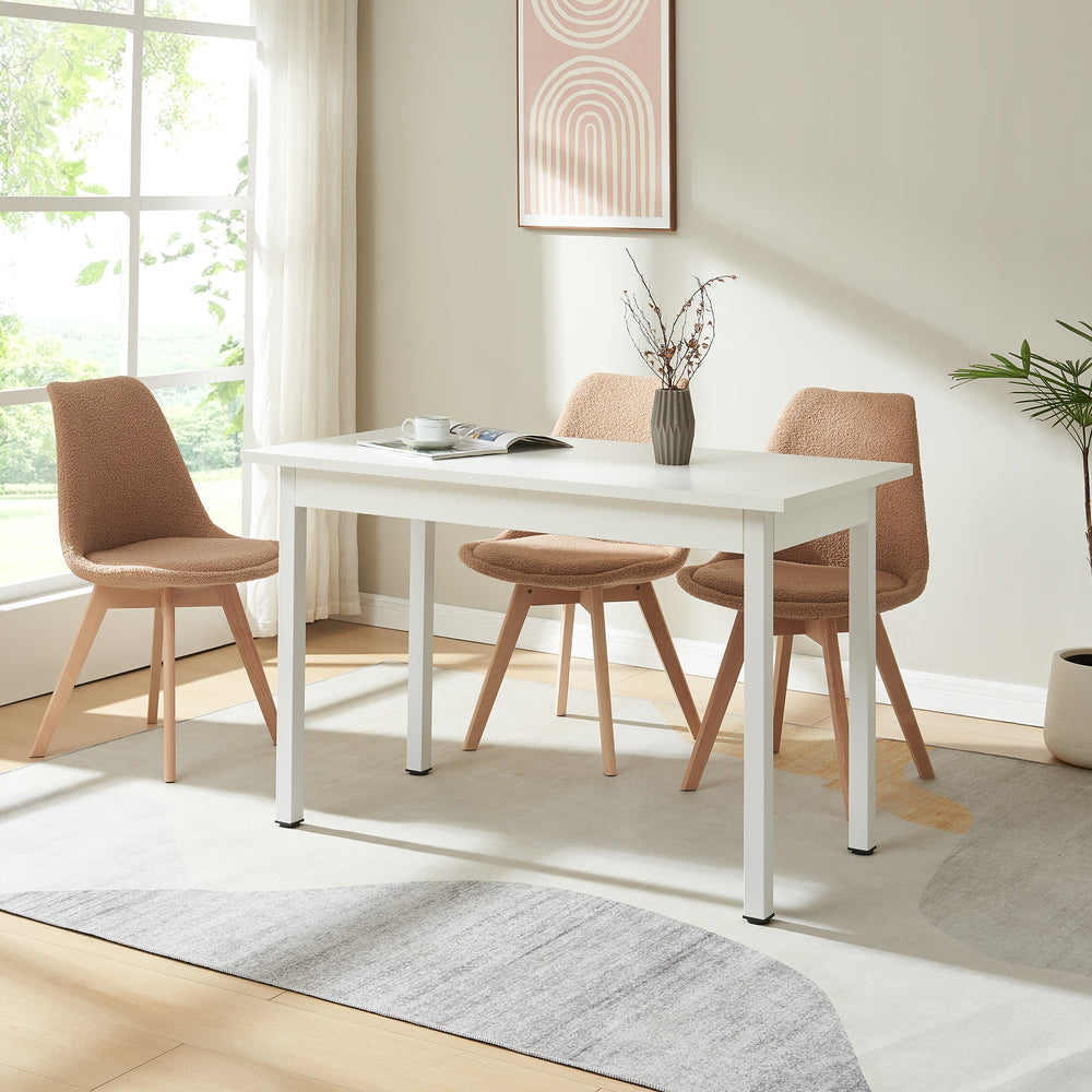 Table à manger Den Haag 120x60 cm en différentes couleurs [en.casa] - premiumXL