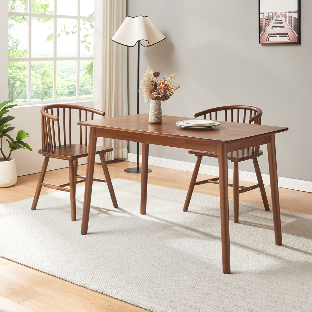 Table à manger Klijori en bois [en.casa]