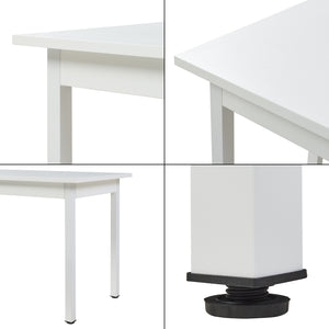Table de Salle à Manger 120 x 60 x 75 cm Den Haag [en.casa]
