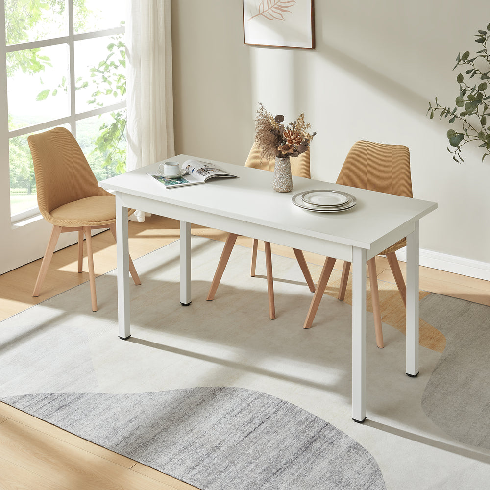 Table à manger Den Haag 140x60 cm en différentes couleurs [en.casa] - premiumXL