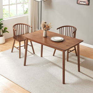 Table à manger Klijori en bois [en.casa]