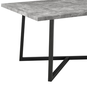 Table à manger Sjöbo 200x100x76cm différentes couleurs en.casa