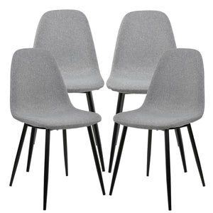 Meuble de salle à manger Vihti 120cm x 70cm x 75cm Gris Effet Bois [en.casa]