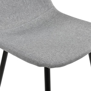 Meuble de salle à manger Vihti 120cm x 70cm x 75cm Gris Effet Bois [en.casa]