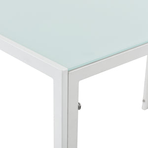 Table à manger avec 4 chaises Bergen Couleurs différentes [en.casa] 