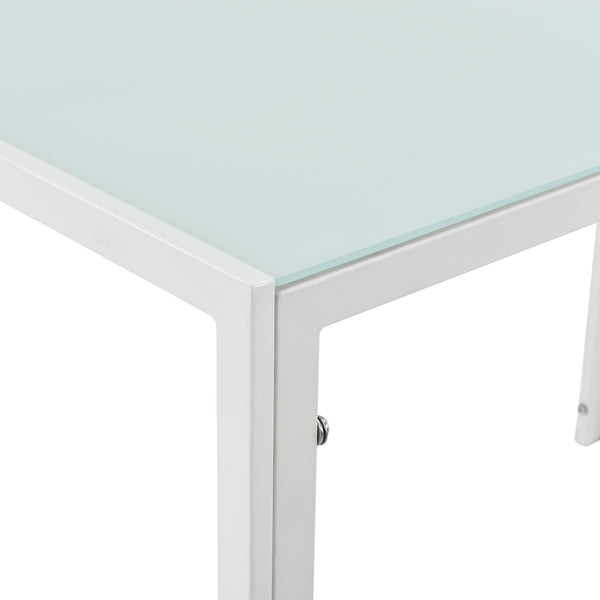 Table à manger avec 4 chaises Bergen Couleurs différentes [en.casa] 