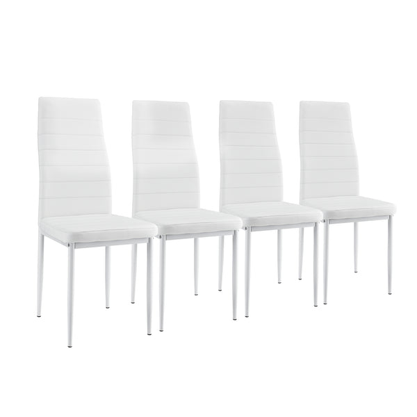 Table à manger avec 4 chaises Bergen Couleurs différentes [en.casa] 