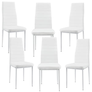 [en.casa] Table à manger 140cm x 60cm x 75cm + Chaises 96 cm x 43cm
