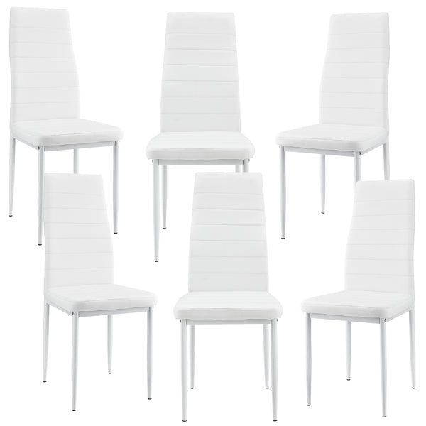 [en.casa] Table à manger 140cm x 60cm x 75cm + Chaises 96 cm x 43cm