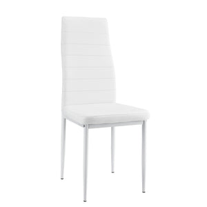 [en.casa] Table à manger 140cm x 60cm x 75cm + Chaises 96 cm x 43cm