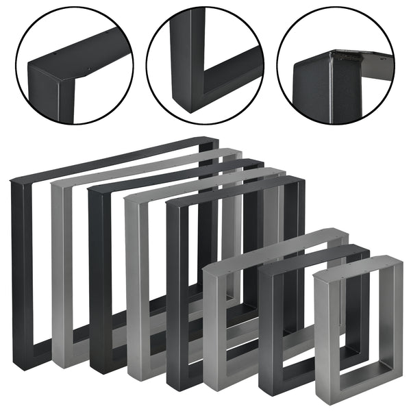 Structure de table Makers lot de 2 en différentes couleurs et tailles [en.casa]