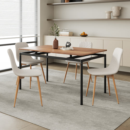 Ensemble de salle à manger Hemnes pour 4 personnes [en.casa] 