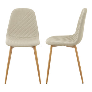 Chaise de salle à manger Köfering par lot de 2 en différentes couleurs [en.casa] - premiumXL