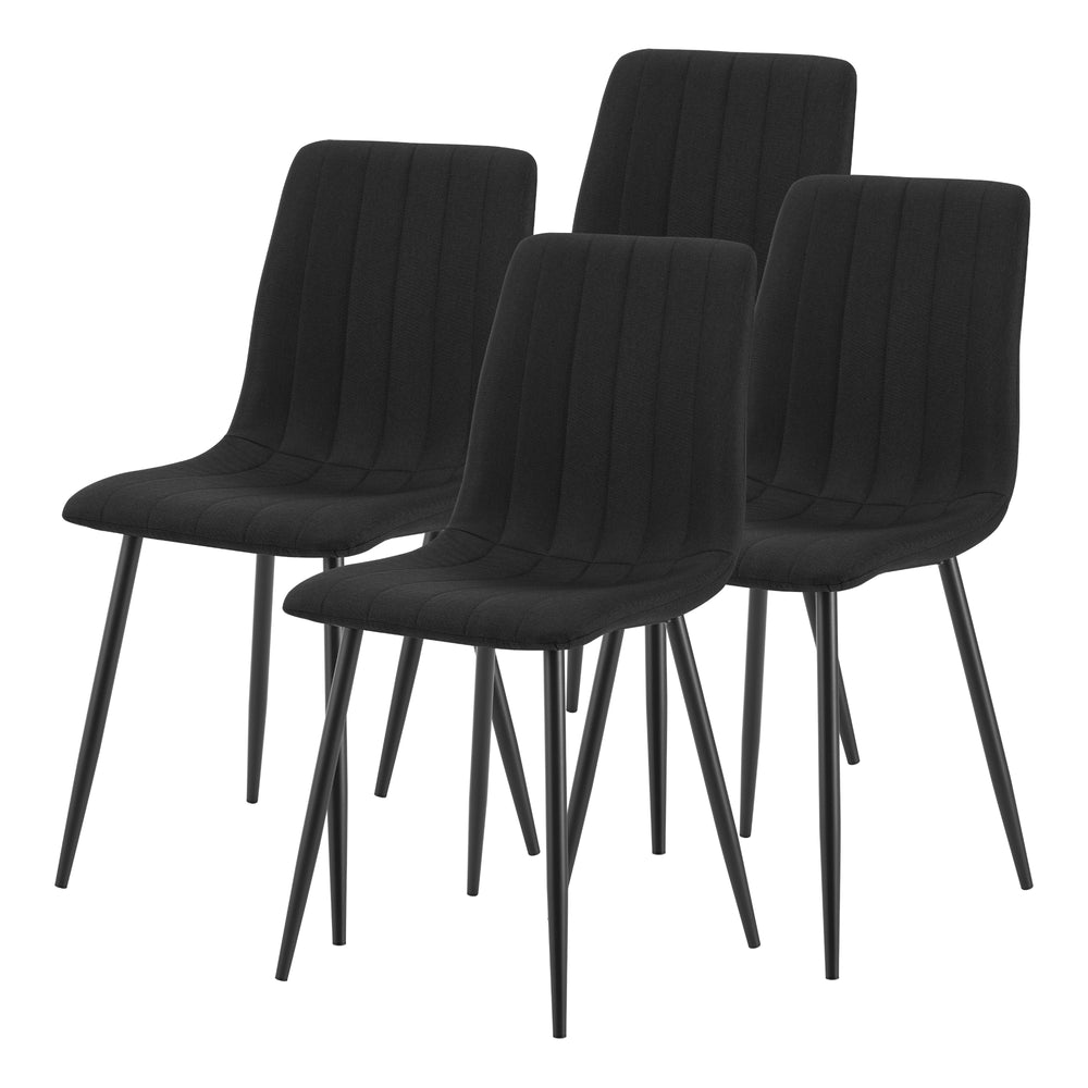 Lot de 4 chaises de salle à manger Elsern 89 x 43 x 52 cm [en.casa]