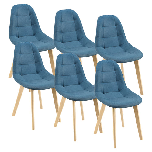 Chaise de salle à manger Kopparberg lot de 6 - différentes couleurs en.casa - premiumXL