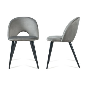 Lot de chaises de salle à manger Karijoki 77 x 50 x 55 cm [en.casa]